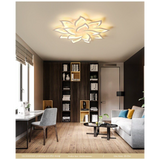 HEIKESZ LED Ceiling Mount Lamp Room Lamps Living Room Simple Modern Atmosphere Household Creative Lighting Master Bedroom Lights Chandelier for Living Room Chandelier for Bedroom Chandelier Lights for Room Lighting Ceiling